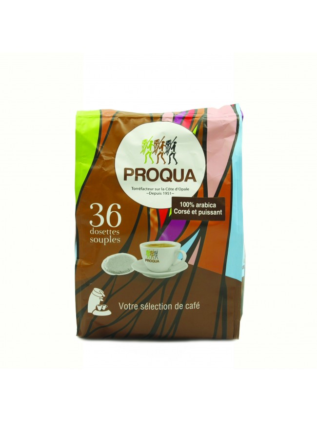 CAFE PREMIUM Dosettes souples café sélection 36 dosettes pas cher